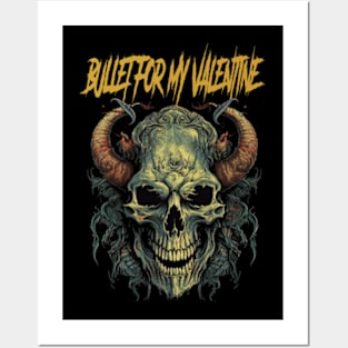 BULLET FOR MY VALENTINE MERCH VTG Posters and Art